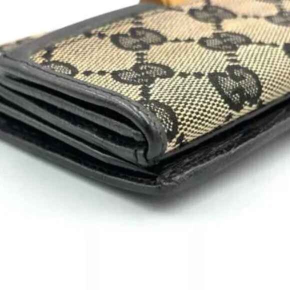 GUCCI (Rare)BAMBOO LONG WALLET [NO PEELING] PRE-LOVED! - Picture 7 of 14